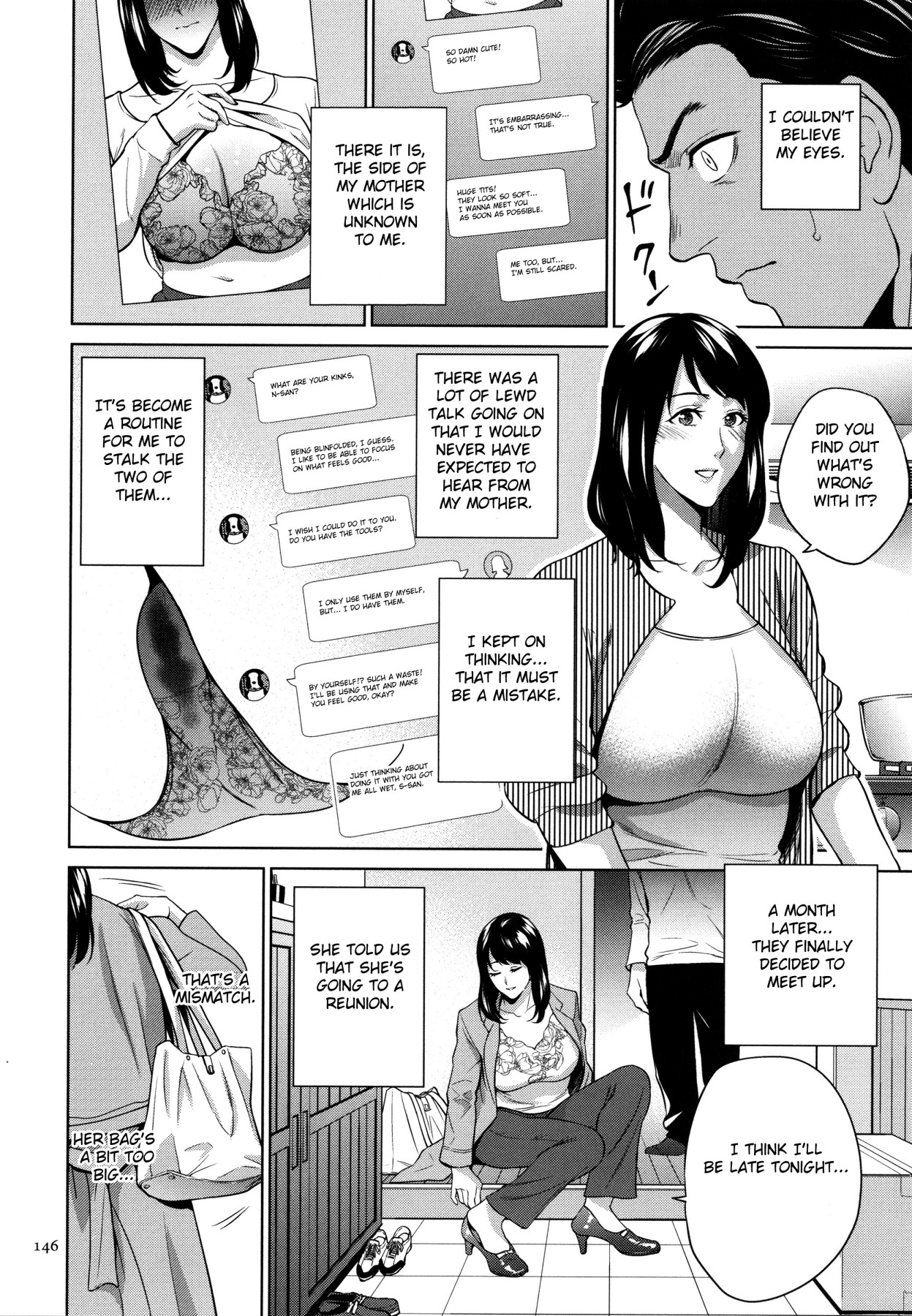 Hentai Manga Comic-Honey Mother And Child Immoral-Read-144